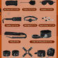 Set de bondage ObsidianBond de 11 piezas