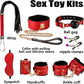 Kit BDSM y Anal ObsidianBound de 20 Piezas