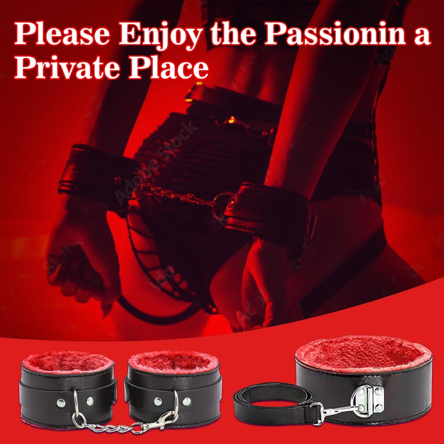 Kit BDSM ObsidianEmbrace de 12 piezas