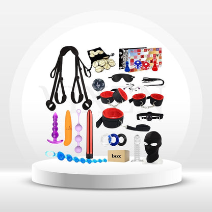 Kit BDSM de 22 pièces ObsidianLuxe