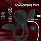 OnyxQuartet Penis Extender Cock Ring Clit Stim 9 Modes