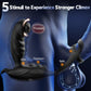 OrbitNoir Thrusting Prostate Massager Cock Ring 7 Modes