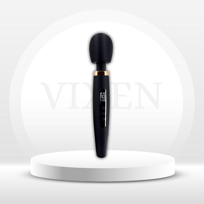 Vibrador de varita OrbLux Premium con 10 patrones de masaje