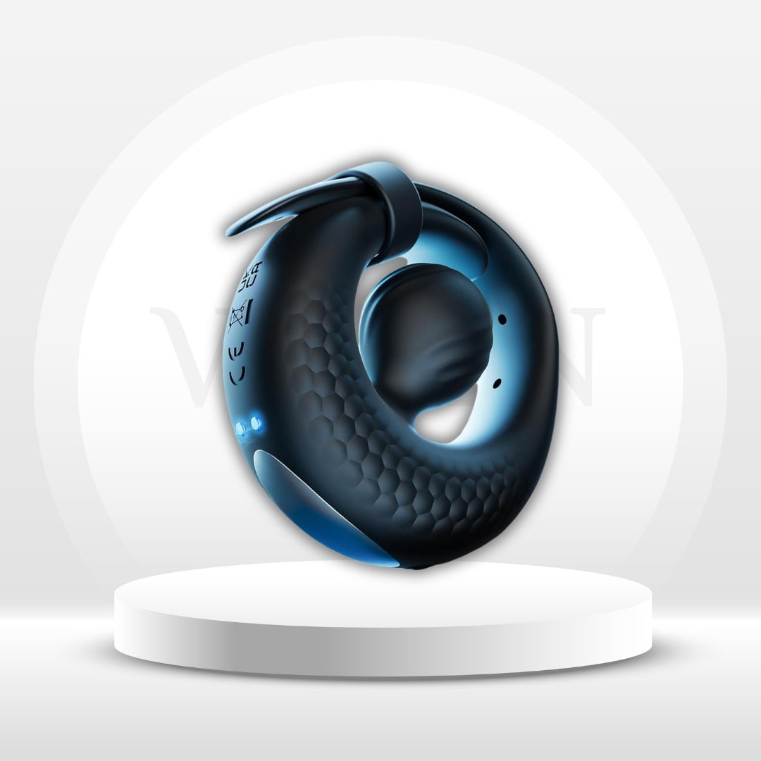 OrbPlay Adjustable Cock Ring Clit Stimulator 10 Modes | App Control