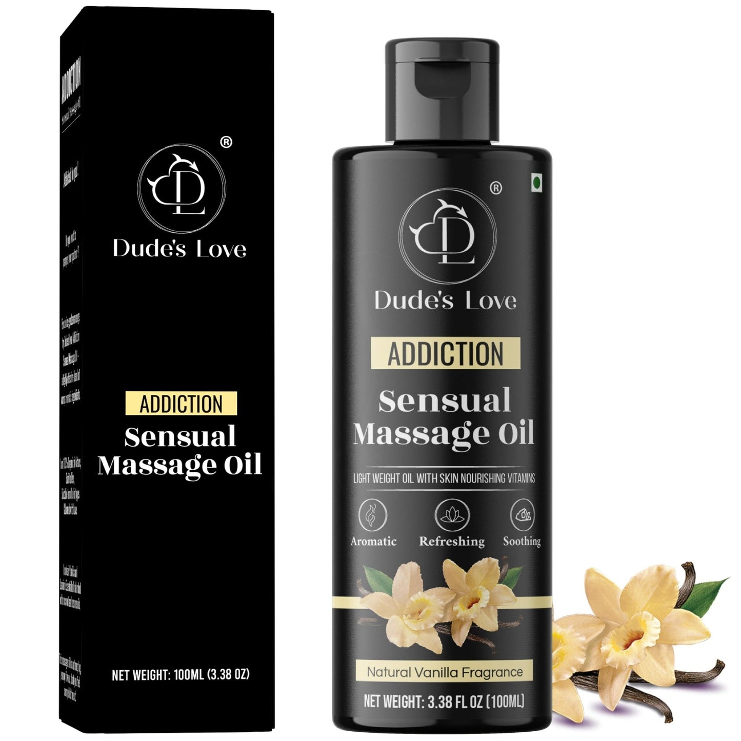 Vanilla Jasmine Sensual Massage Oil
