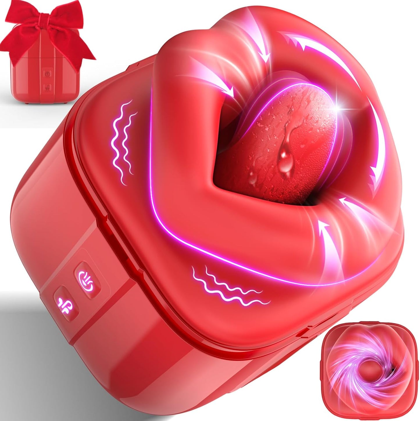 Coffret Cadeau OuiLick Clitoridien Suceur et Lèche-Langue