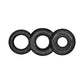 Anillo para pene Cockpack 3 unidades de Oxballs