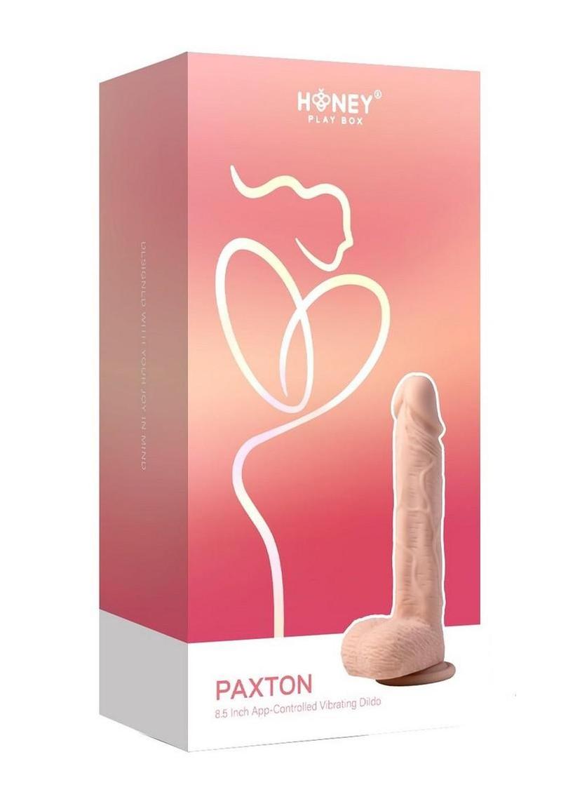 Dildo vibrador realista Honey Play Box PAXTON controlado por aplicación