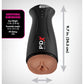 PDX Elite Coño Extremo Pene Marrón