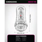 PDX Elite ViewTube See-Thru EZ-Grip Stroker