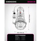 PDX Elite ViewTube Vac XXL See-Thru Pump Stroker