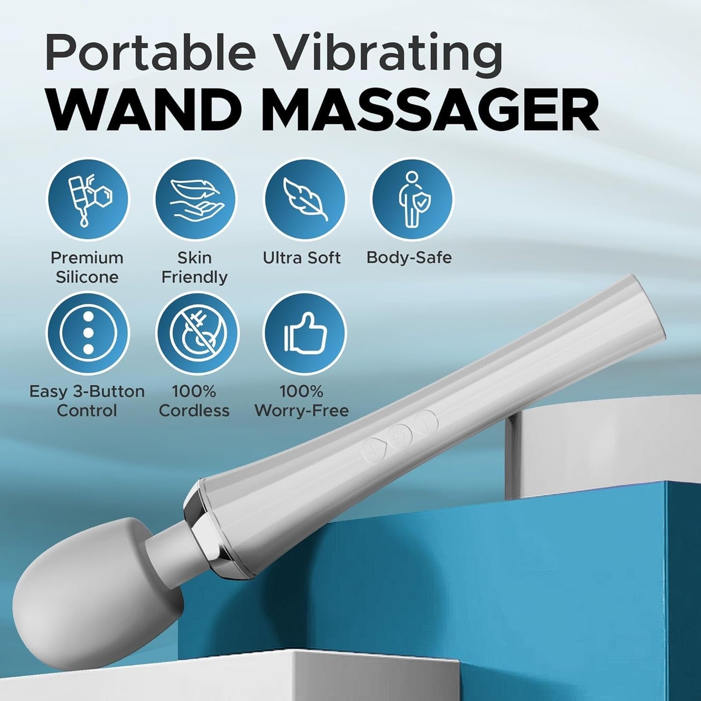 Vibrador masajeador íntimo PearlReach