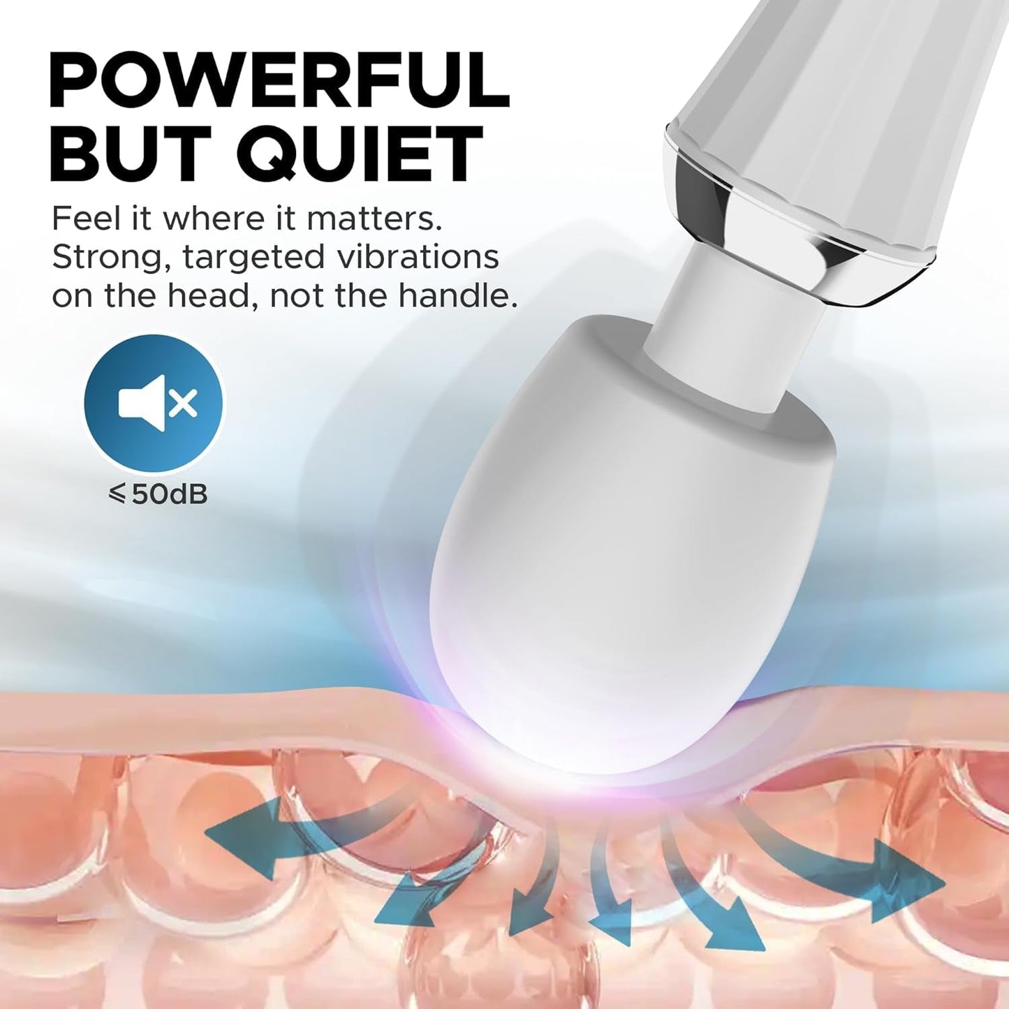 Vibrador masajeador íntimo PearlReach