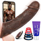 TitanHalo Vibrating Penis Extension Sleeve with App Control