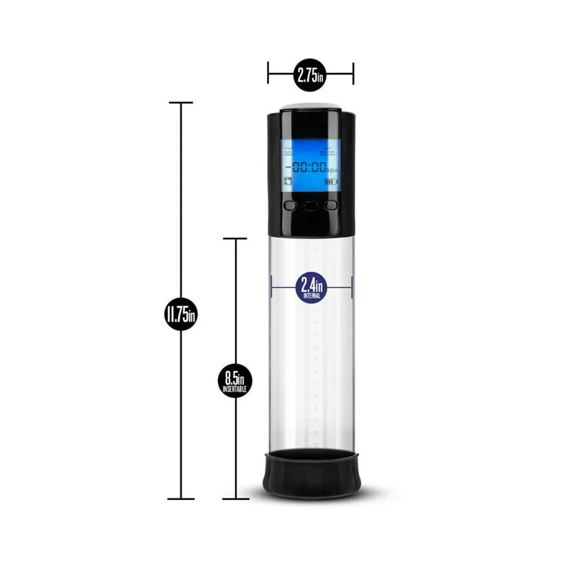 Blush Performance VX10 Bomba de pene inteligente recargable – Terapia de vacío automática