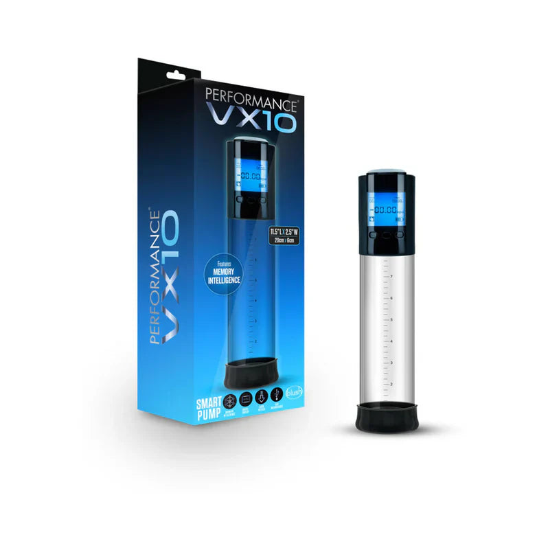 Blush Performance VX10 Bomba de pene inteligente recargable – Terapia de vacío automática