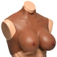 Master Series Perky Pair G-Cup Silicone Breast Forms in Dark