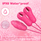 PetalClamp Nipple Clamp & Egg Vibrator Set