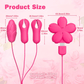 PetalClamp Nipple Clamp & Egg Vibrator Set