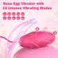 PetalClamp Nipple Clamp & Egg Vibrator Set