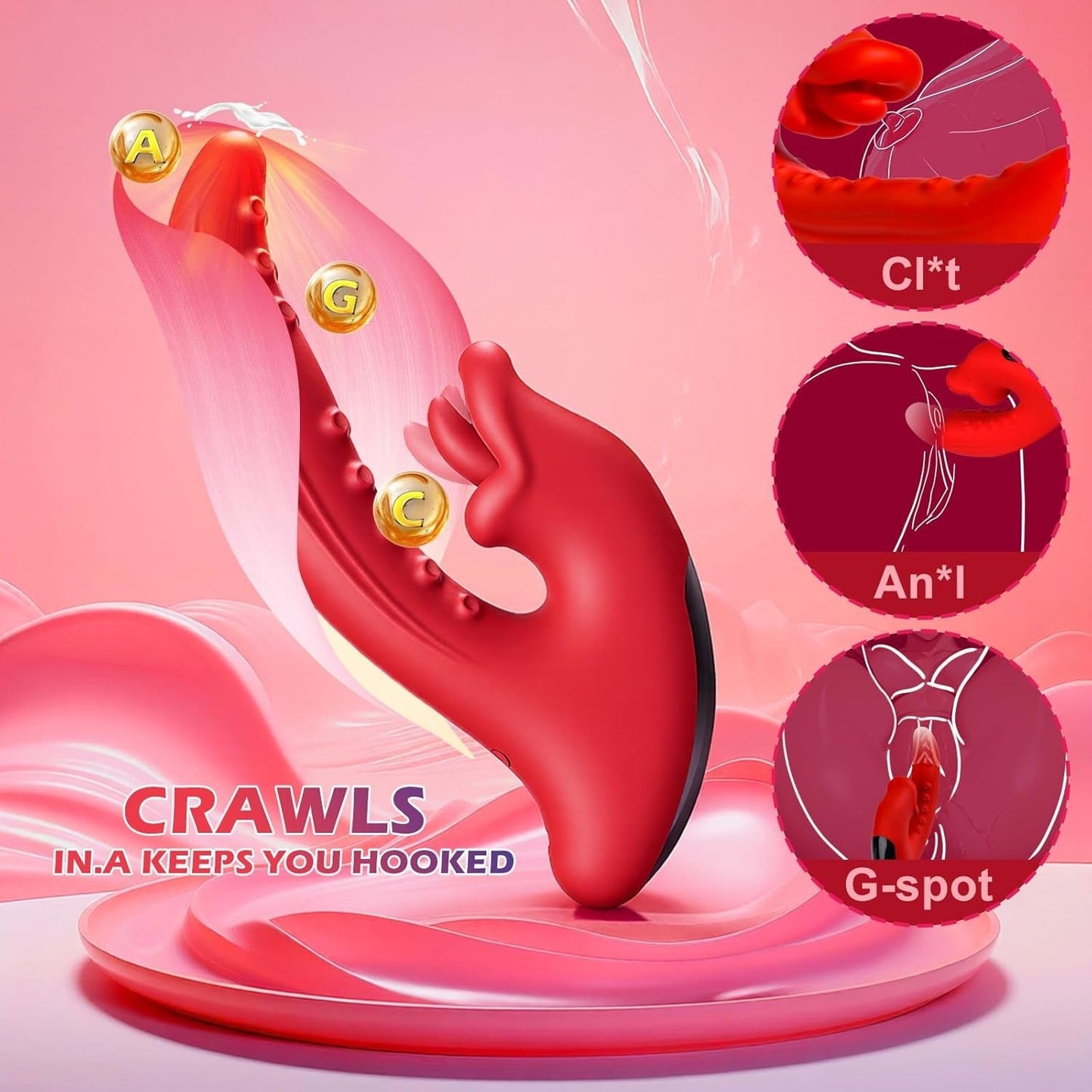 PetalNova Tongue & G-Spot Vibrator