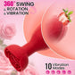 PetalOrbit Rose Anal Plug Vibrator