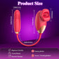 Vibrador PetalThrust Rose – Lamer y Empujar 2 en 1