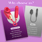 Vibrador PetalThrust Rose – Lamer y Empujar 2 en 1