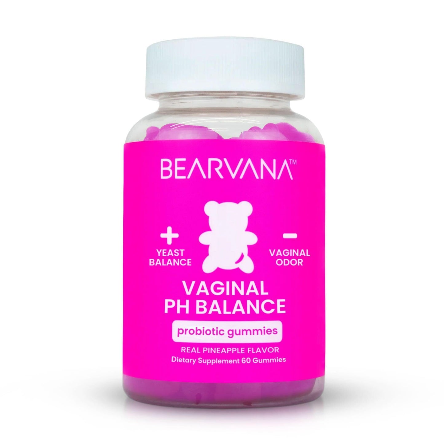 Pineapple Vaginal Probiotic Wellness Gummies