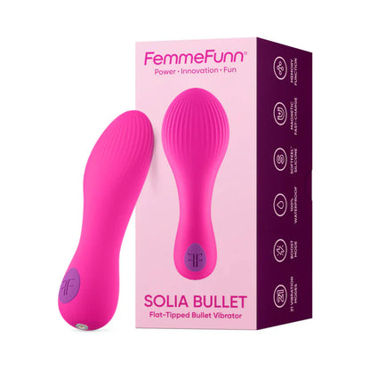 Vibrador bala de punta plana Solia de FemmeFunn