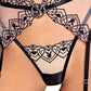 Playboy Bunny Kiss Garter Short Set