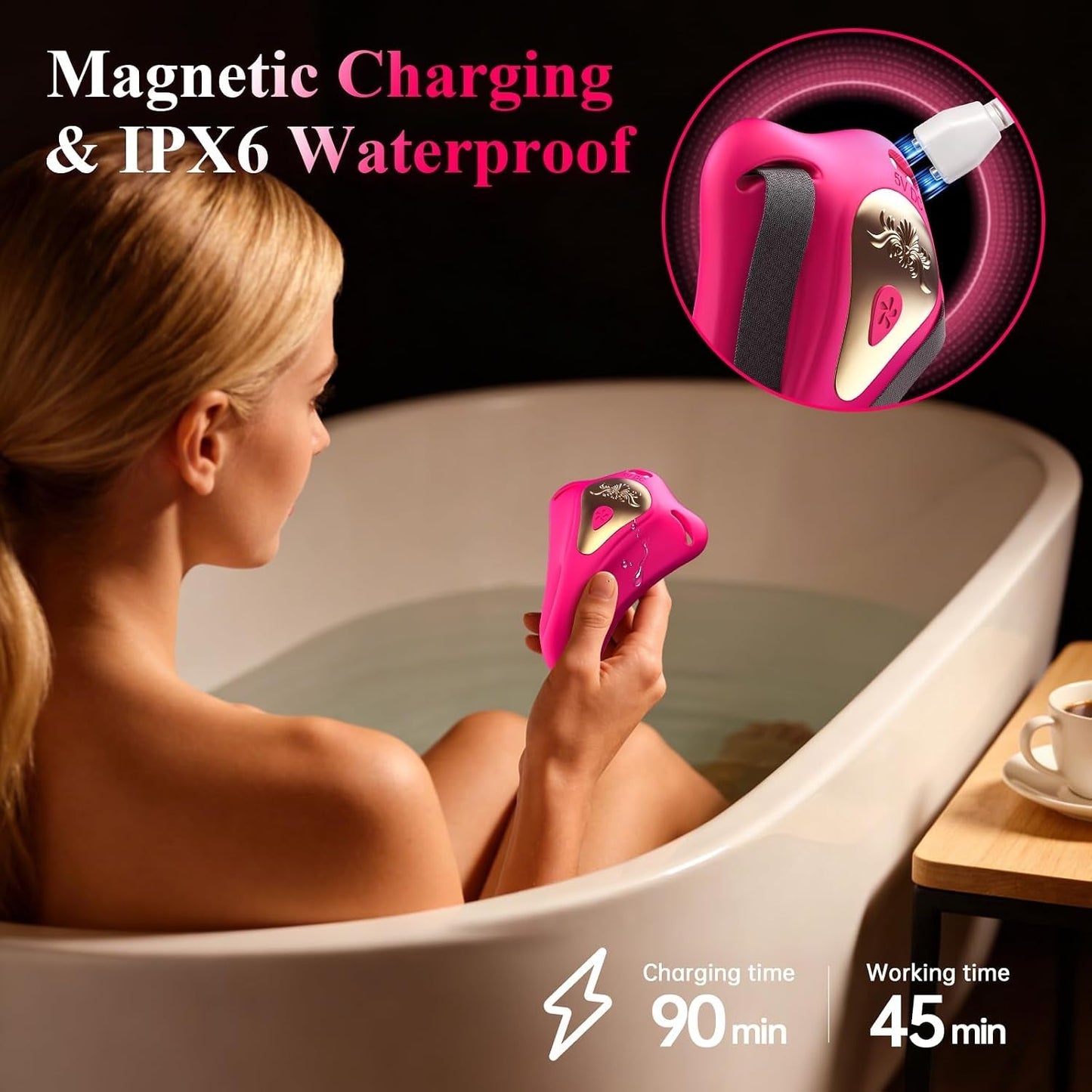 PlayMate App-Control Wearable Butterfly Couples Vibrator