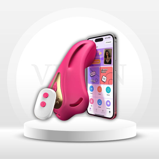 PlayMate App-Control Wearable Butterfly Couples Vibrator