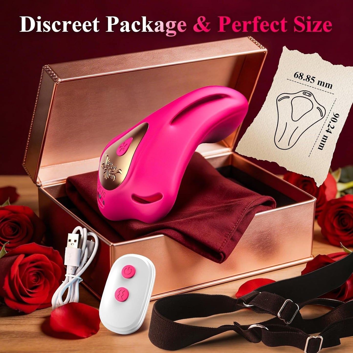 PlayMate App-Control Wearable Butterfly Couples Vibrator
