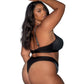 Conjunto de bralette Black Playboy Disco Fever