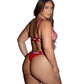 Playboy Galaxy Bunny Rhinestone Fishnet Bra and Thong Set