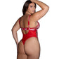 Playboy Galaxy Bunny Rhinestone Fishnet Teddy