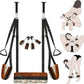 PlushElevate Leopard Print Adjustable Door Sex Swing