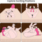 PlushElevate Leopard Print Adjustable Door Sex Swing