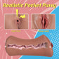 PlushRidge Dual-Ended Pocket Pussy Stroker