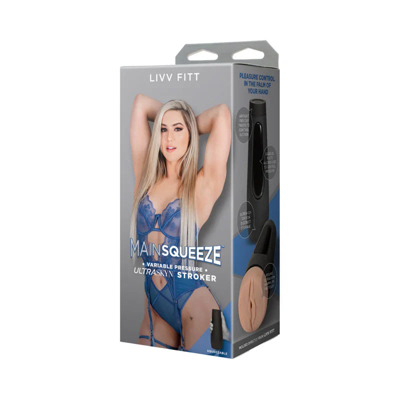 Masturbador de coño Main Squeeze Livv Fitt