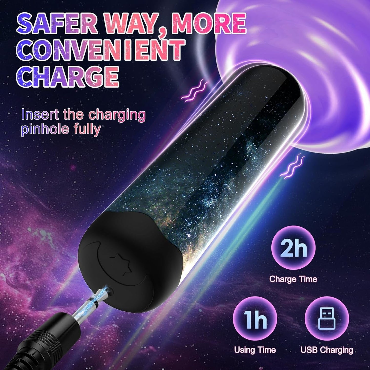 Vibrador tipo bala para clítoris PocketPulse