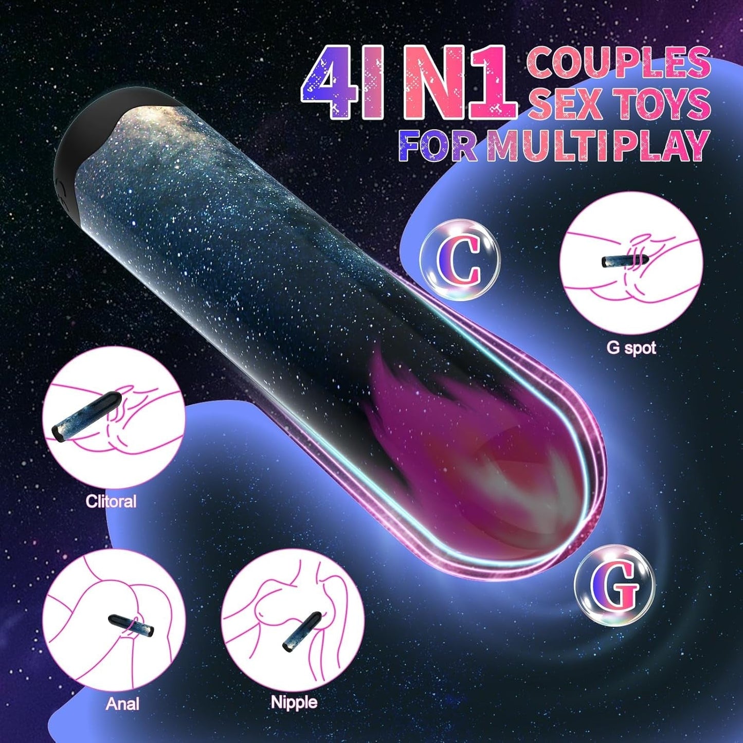 Vibrador tipo bala para clítoris PocketPulse