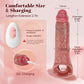 Funda de pene vibratoria con control remoto PowerFit
