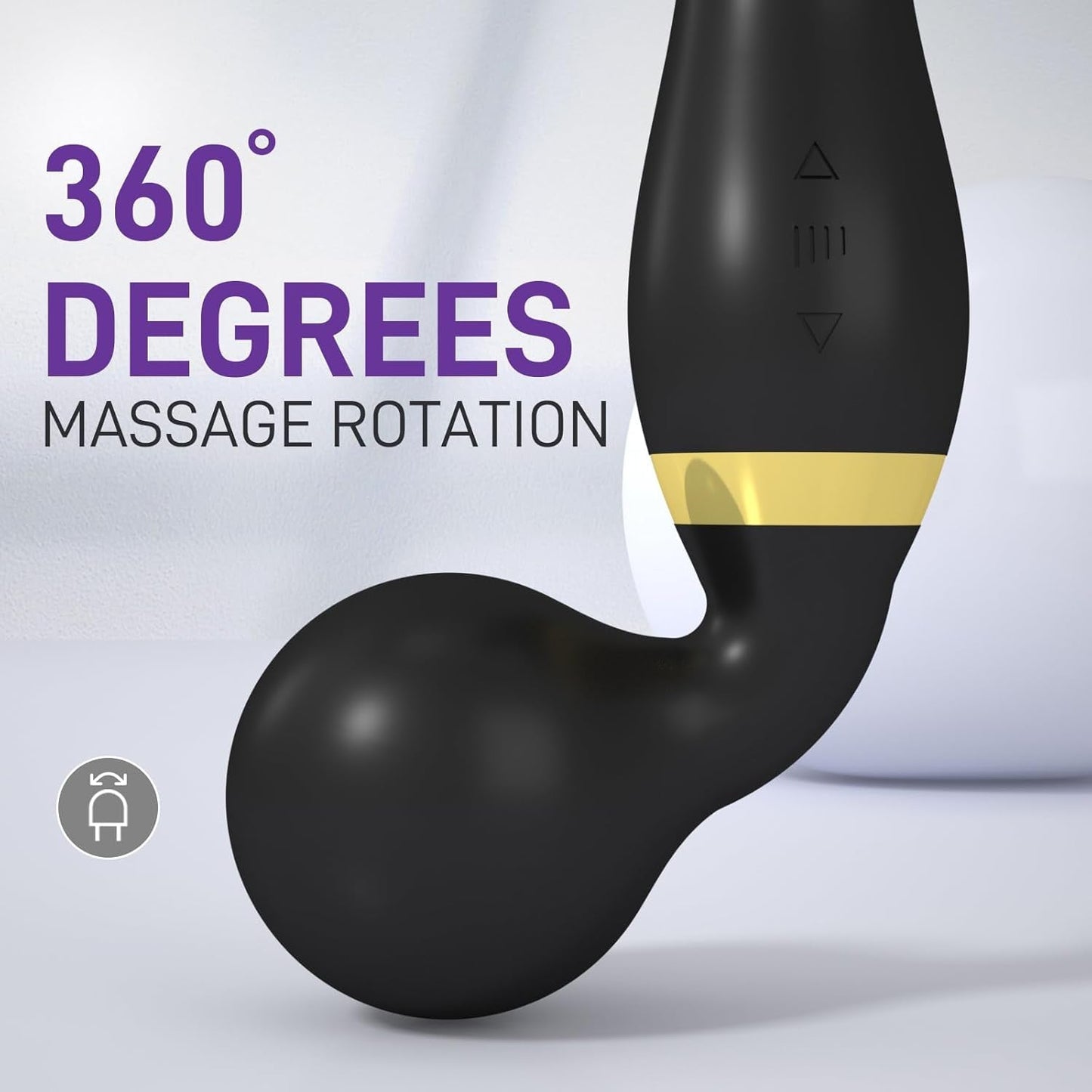 Vibromasseur baguette rechargeable point G PowerMuse
