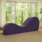 Chaise longue de salón íntimo Aubergine Premium