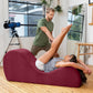 Chaise longue de relaxation intime rouge premium