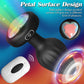 PrismGlow Light-Up Vibrating Butt Plug 10 Modes Remote