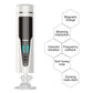 7 frequencies Automatic Piston Telescopic Rotation Male Masturbator