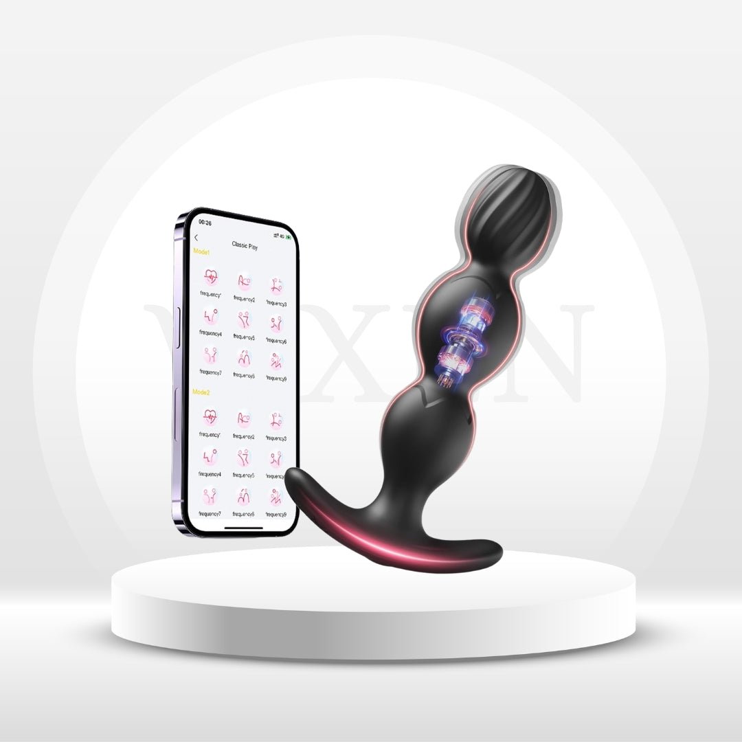 PulseBeads: plug anal controlado por aplicación